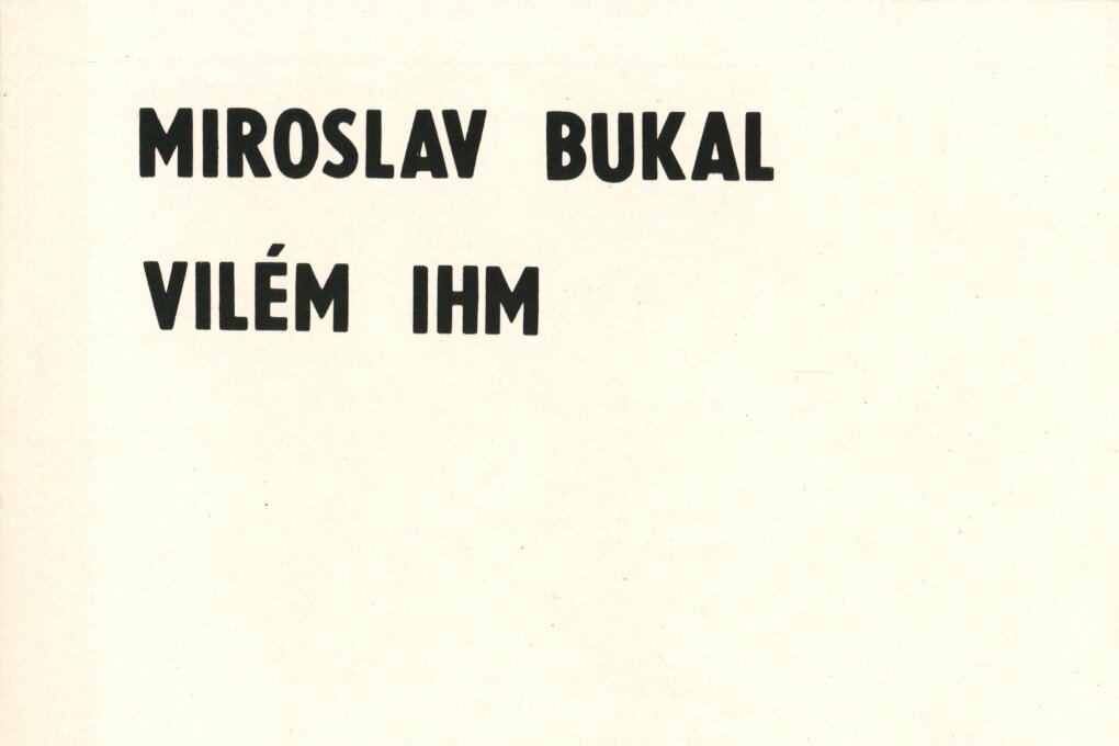 Miroslav Bukal, Vilém Ihm - výtvarná průmyslová fotografie